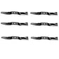60" Cut Blades Set of 6 for 76539-34330 Fits Kubota Most B Series Tractors