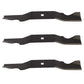 3-Pk 11507 Blades for 50" Mower Deck Troy-Bilt Fits Cub Cadet SLTX LTX LT 1050 R