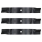 3 Blades Fits Cub Cadet Mower 60" Cut 742-04415, 942-04415 MTD Pro Z Lesco