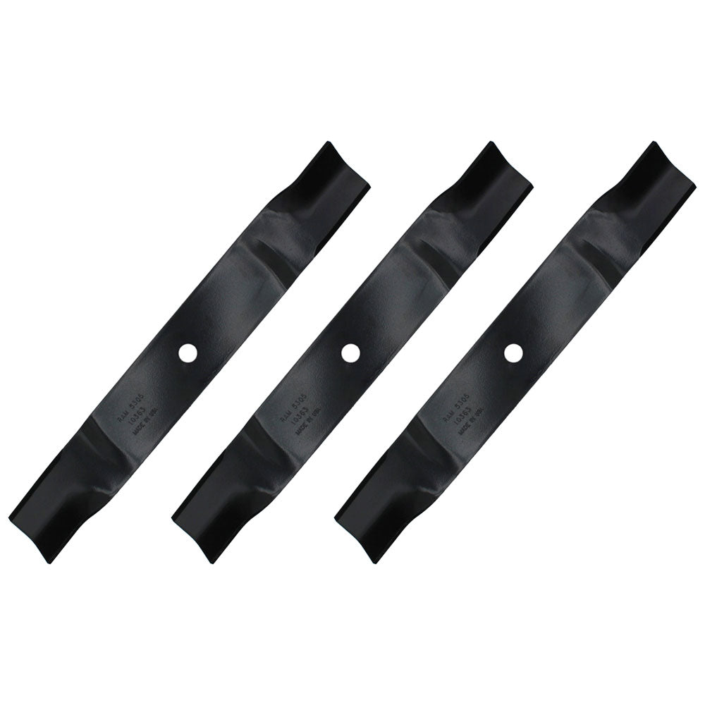 3-Pack Blades Fits Cub Cadet 01005338 for 60" Deck Tank Commercial