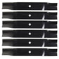 (6) Zero Turn Mower Z Force & Tank 60'' Deck Blades Fits Cub Cadet 350-098