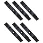 (6) Zero Turn Mower Z Force & Tank 60'' Deck Blades Fits Cub Cadet 350-098
