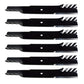 Qty 6: Mulching Blades Fits Bunton Replaces PL7441