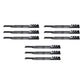 Qty 9: Mulching Blades Fits Bunton Replaces PL7441