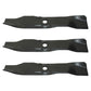 (3) Replacement Mower Blades - 14-7/8" X 3/4" Fits Cub Cadet Models 742-04016