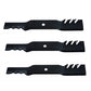 Set/3 54" Fits Gator mulching mower blades Fits John Deere E180 mowers