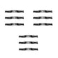 Qty 9: Medium-Lift Blade Fits Kubota Replaces B1KU1037
