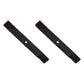 Two 42 Cut" Mulching Blades Fits John Deere Scotts M139802 Sabre Riding Mowers