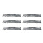 302-430 (6) Toothed Mulching Blade for AYP 187254 Fits Husqvarna 532187254