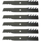 Qty 6: Toothed Mulching Blade  Fits Ariens Replaces 21546235