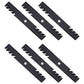 (6) Mulch Mower Blades Fits Craftsman Riding Mower 54" Deck 187254 187255 187256