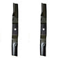 2 USA XHT Blades Fits Kubota K5559-34330 K555934330 42" Zero Turn Mowers Z122R