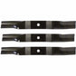 Qty 3: Mower Blade
 Fits Kubota Replaces K5559-34330