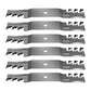 Qty 6: Toothed Blade Fits Exmark Replaces 116-6358