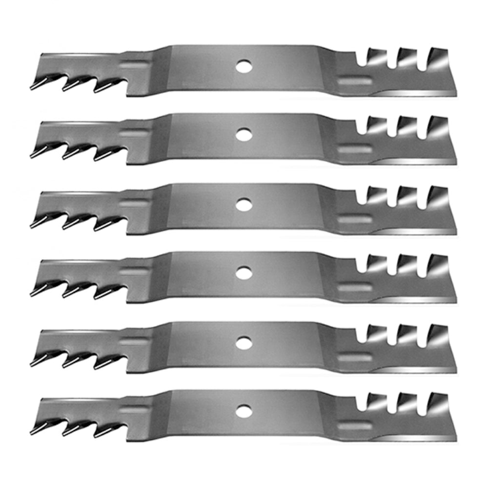 Qty 6: Toothed Blade Fits Exmark Replaces 116-6358