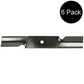 (6) A48110 Replacement XHT Blades Fits Scag Models: Several 32" & 48" Decks