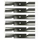 (6) A48110 Replacement XHT Blades Fits Scag Models: Several 32" & 48" Decks