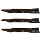 3 Pack Fits Hi-Lift Blades Fits Country Clipper H-1714 Fits Snapper 79369 79388