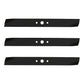 3 Heavy Duty Mower Blades Fits Sears Fits Craftsman Fits Husqvarna 50" Fits AYP