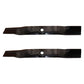 2 Hi Lift Mower Blades Fits John Deere 42" M148613 LX255 GT235 M135881 M139976