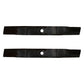 2 PK Standard Lift Blade Fits John Deere M148613 GT 225 235 GX 325 335 LX 280 x