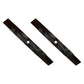 Qty 2: Mower Blade Fits John Deere Replaces M139976