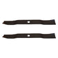 (2) Hi Lift Mower Blades fits Simplicity Zero Turn 42" Deck Axion 1731898ASM