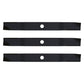 Qty 3: High Lift Blade Fits Snapper Replaces 1731898