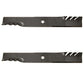 Two Blades Fits Husqvarna LTH 125 130 140 YT1942 YTH150 1542 1842 2042 2242 Mowe