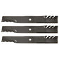 (3) Mower Blades 21546095 Fits Ariens 936007 936037 936038 936041 936042