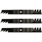 3 Mulcher Blades 5 Pt Star Fits Husqvarna 521981601 539113312 510417901