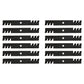 Qty. 12: Mulching Blades
 Fits Husqvarna Replaces 574870801