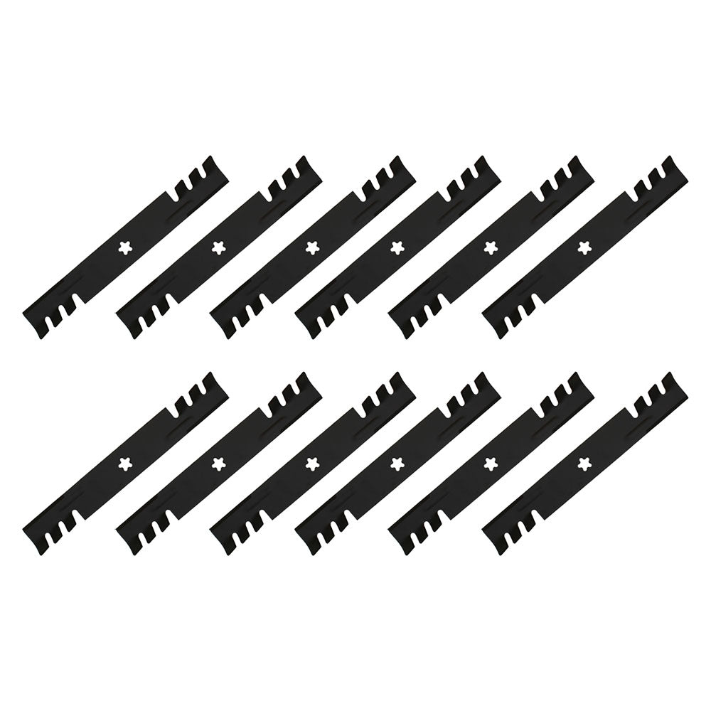 12PK Fits Oregon 95-077 Blades for 52" Fits Husqvarna 574870801 575240701