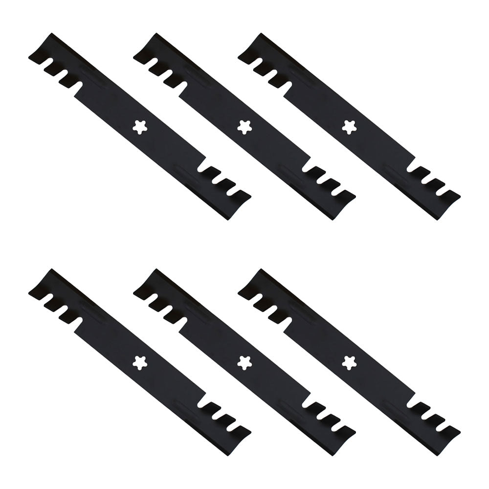 (6) Mulching Blades Fits Husqvarna 52" GT Mowers 574870801 575240701