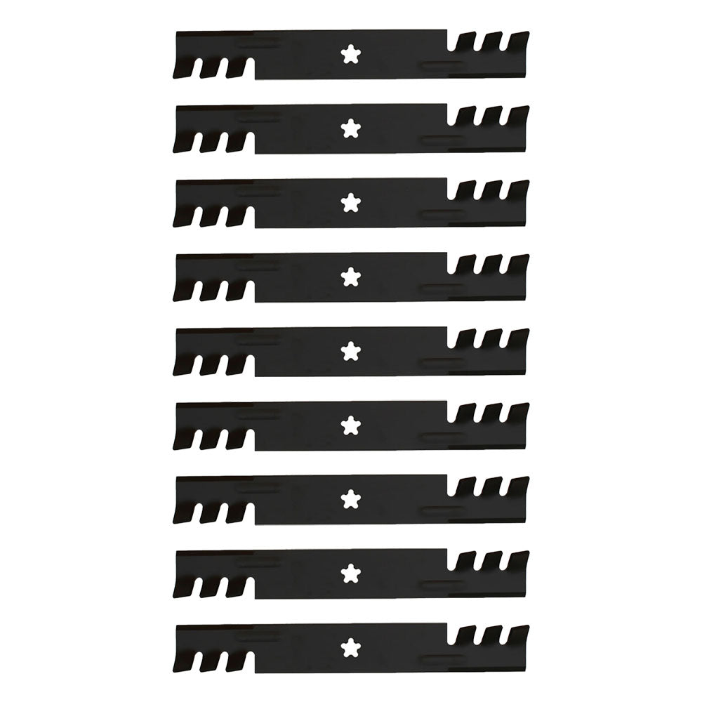 Qty. 9: Mulching Blades
 Fits Husqvarna Replaces 574870801