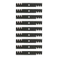 Fits 95-077 Mower Blades 52" Fits Husqvarna 575240701 GT52XLS GTH2752TF 9-Pack