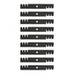 Qty. 9: Mulching Blades
 Fits Husqvarna Replaces 574870801