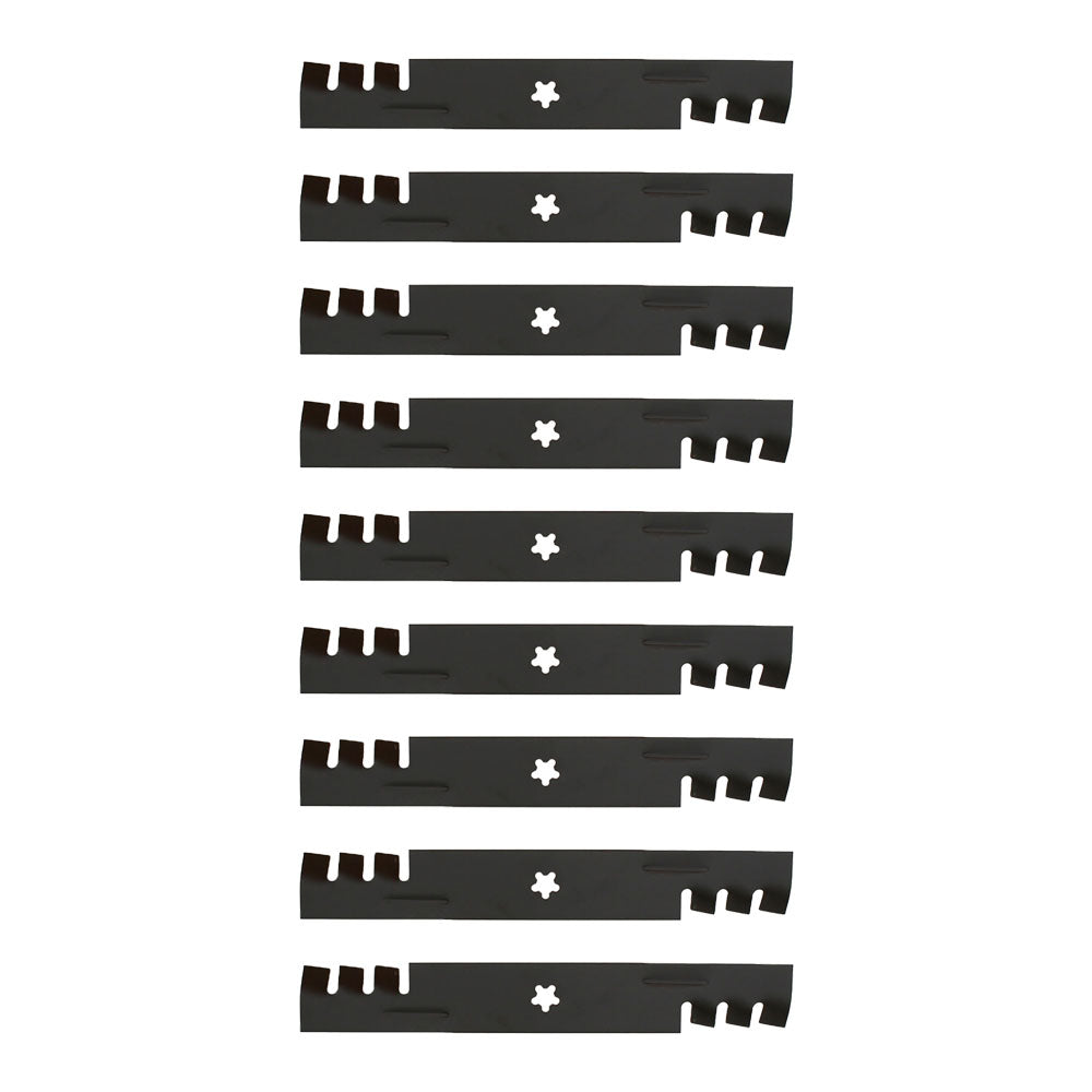 Qty. 9: Mulching Blades
 Fits Husqvarna Replaces 574870801