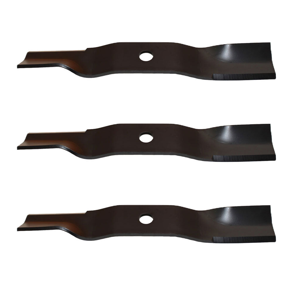 Fits Kubota Riding Lawn Mowers: Several Models (3) Replacement Mower Blades