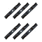 Fits Kubota Riding Lawn Mowers: Several Models (6) Replacement Mower Blades