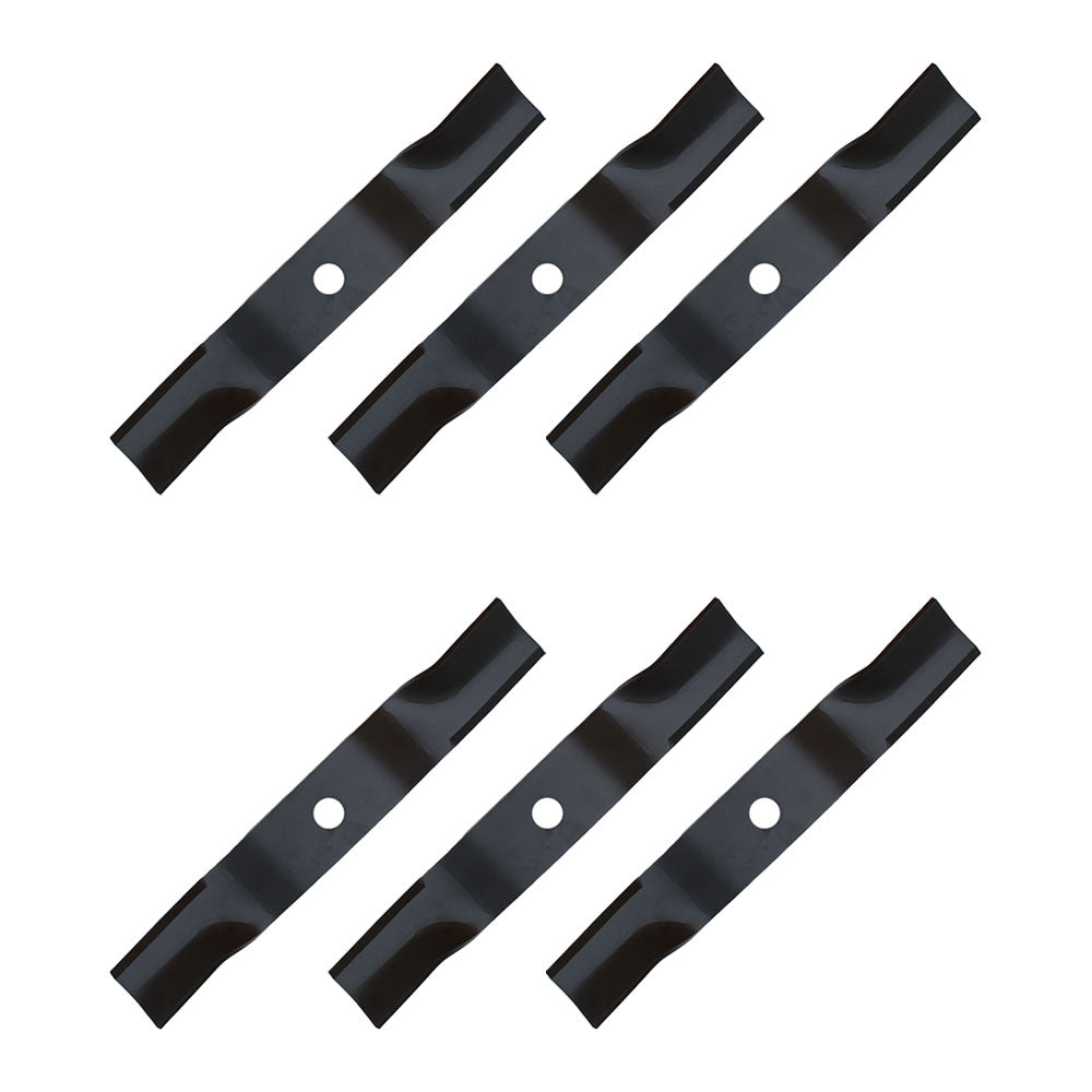 Fits Kubota Riding Lawn Mowers: Several Models (6) Replacement Mower Blades