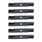 Fits Kubota Riding Lawn Mowers: Several Models (6) Replacement Mower Blades