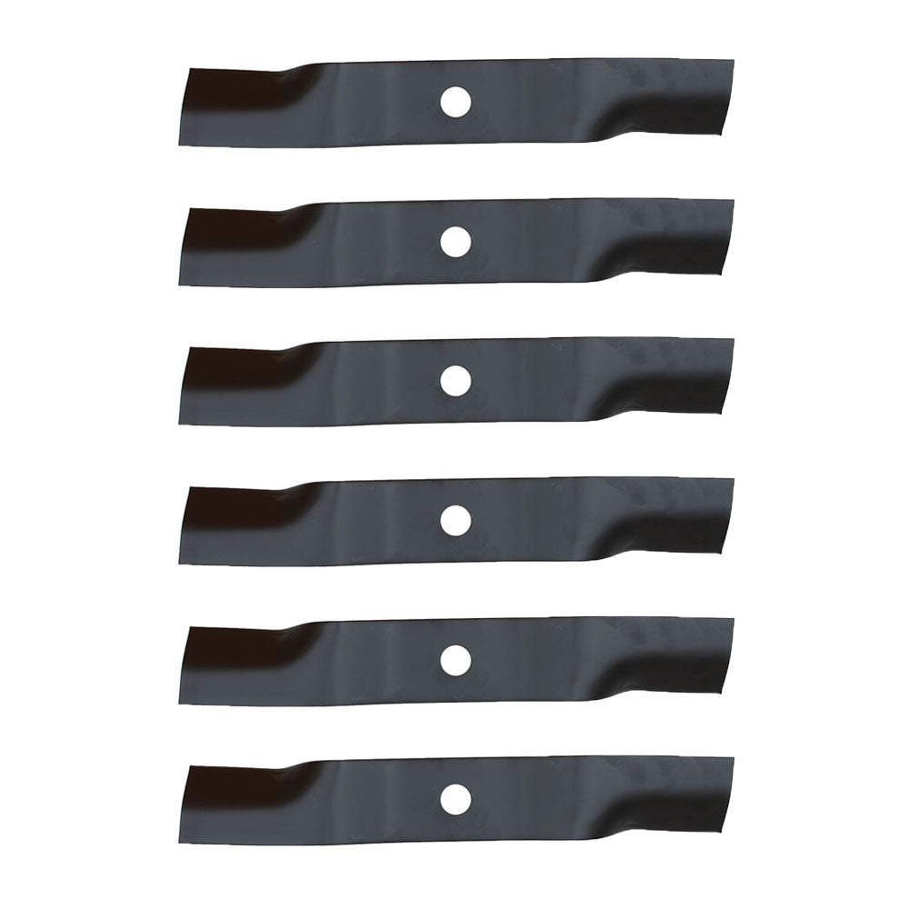 Fits Kubota Riding Lawn Mowers: Several Models (6) Replacement Mower Blades