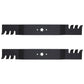 Qty 2: Toothed Blade Fits MTD Replaces 742-04244