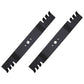 (2) 96-401 Mulching Blade Fits Cub Cadet LTX1 Troy-Bilt Horse XP 46" Deck