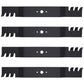Qty 4: Toothed Blade
 Fits MTD Replaces 742-04244