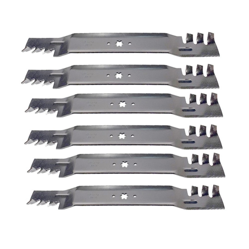 Set of 6 46" Blades Fits Cub Cadet 942-04290, 742-04244