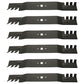 6-Pack Mower Blades Fits Cub Cadet MTD 742-04244, 942-04290 for 46" Deck