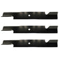 Qty 3: High Lift Mower Blade Fits Scag Replaces 481708