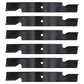 Qty 6: High Lift Mower Blade Fits Scag Replaces 481708